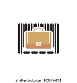 Job Barcode Logo Icon Design