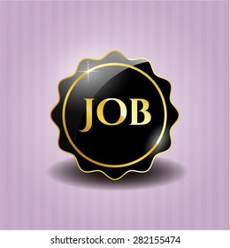 Insignia negra del trabajo