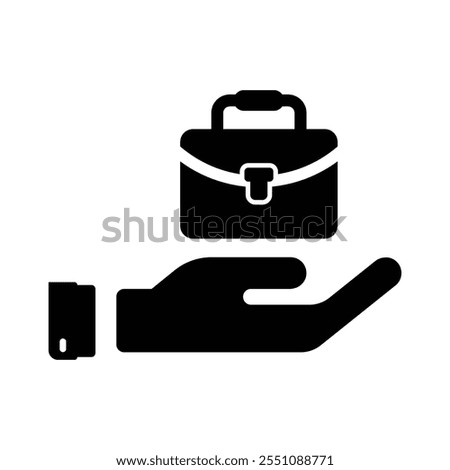 Job career Icon, Vector graphics