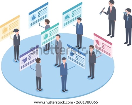 Job change agents and recruitment managers who search for and analyze various human resources