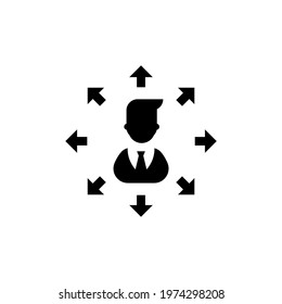 Job Change icon in vector. Logotype