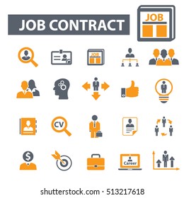 Job Contract Icons