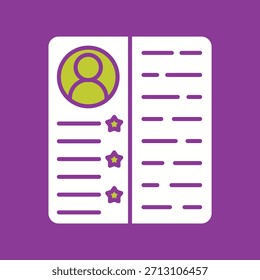 Job Creative Vector Graphic Icon