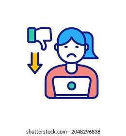 Icono de cresta de trabajo en vector. Logotipo