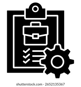 Elemento De Ícone De Descrição Da Tarefa Para Design