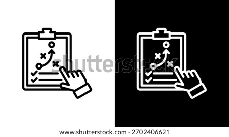 Job Description With Icon Set Design