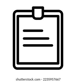 Diseño de icono de descripción de trabajo

