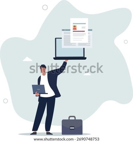 Job description and work duties and tasks information.Document with responsibility and position specification for new staff member .life and employment of people.