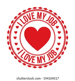 Job design over white background, vector illustration