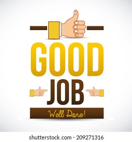 Job design over white background, vector illustration