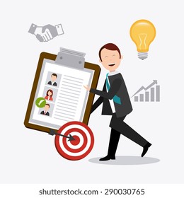 Job digital design, vector illustration eps 10