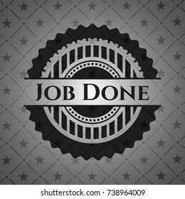 Job Done dark badge