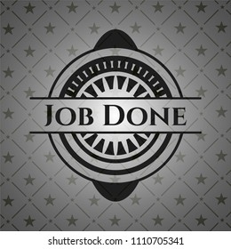  Job Done dark emblem