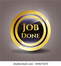 Job Done gold badge