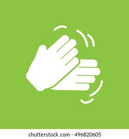 Job done hands icon