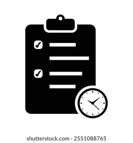 Job examination Icon, Vector graphics