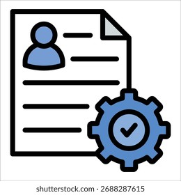 Joberwartungen-Icon-Element für Design