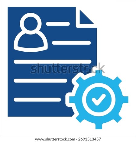 Job Expectations Icon Element For Design