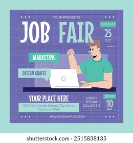Job Fair Social Media Post