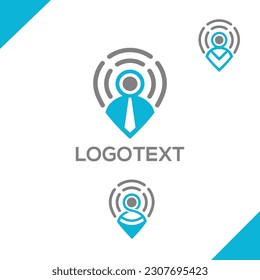 Job Finder logo icon vector design