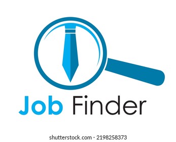 Job Finder Work Business Logo