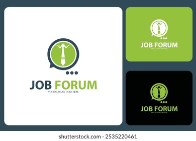 Job Forum Logo Design Template
