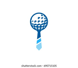 Job Golf Icon Logo Design Element