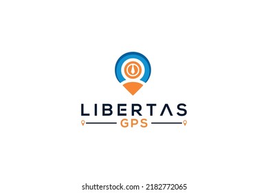 Job GPS Form Konzept Logo Design Vector. Icon für die Arbeitssuche mit Lupe, Leute für das Mietsymbol auswählen. Logos oder Logos für Arbeit oder Arbeitnehmer