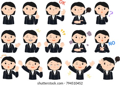 job hunting girls student set.eps
This is a vector illustration.
