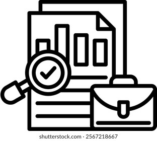 Job Icon Element For Design