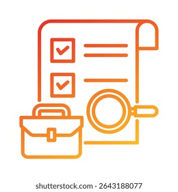 Job Icon Element for Design