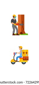 Job icon set