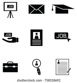 job icon set