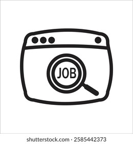 Job icon, This term is more focused on a particular position or job that a person has