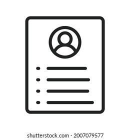 Job icon vector image. Can also be used for HR. Suitable for mobile apps, web apps and print media.