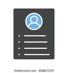 Job icon vector image. Can also be used for HR. Suitable for mobile apps, web apps and print media.