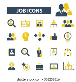 iconos de trabajo
