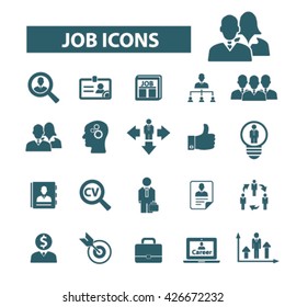 iconos de trabajo
