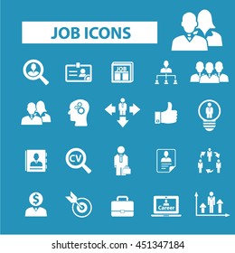 iconos de trabajo