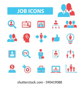 iconos de trabajo
