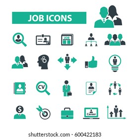 iconos de trabajo
