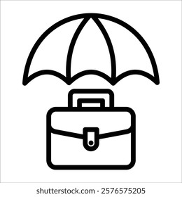 Job Insurance Icon Element For Design