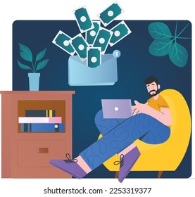 Job Interview Business Illustration Concept