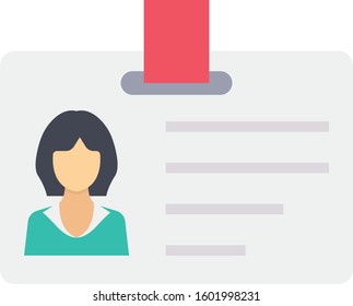 Job Interview Flat icons for card  & personal