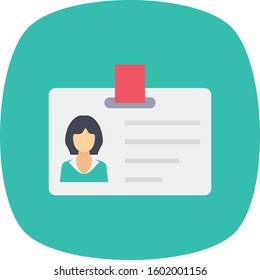 Job Interview Flat icons for card  & personal