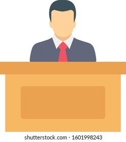 Job Interview Flat icons for recruitment  & manager 