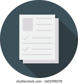 Job Interview Flat icons for resume &  career