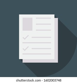Job Interview Flat icons for resume &  career