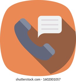 Job Interview Flat icons for services  & help line 