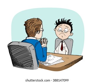 Image result for cartoon interview